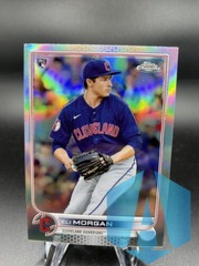 2022 Topps Chrome Refractor #62 Eli Morgan RC Cleveland Guardians